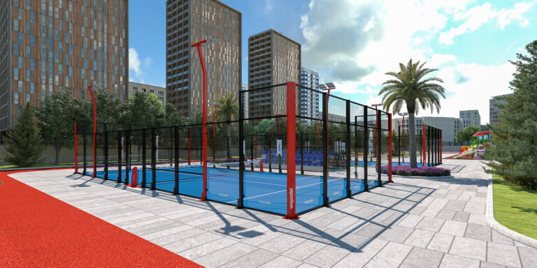 падел корты для жилых комплексов